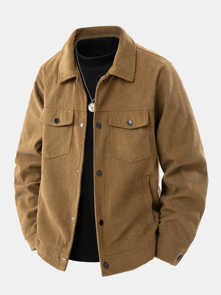 Veste en velours côtelé