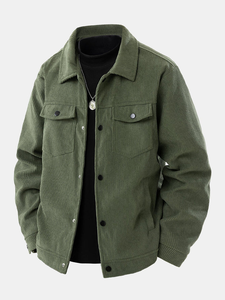 Veste en velours côtelé
