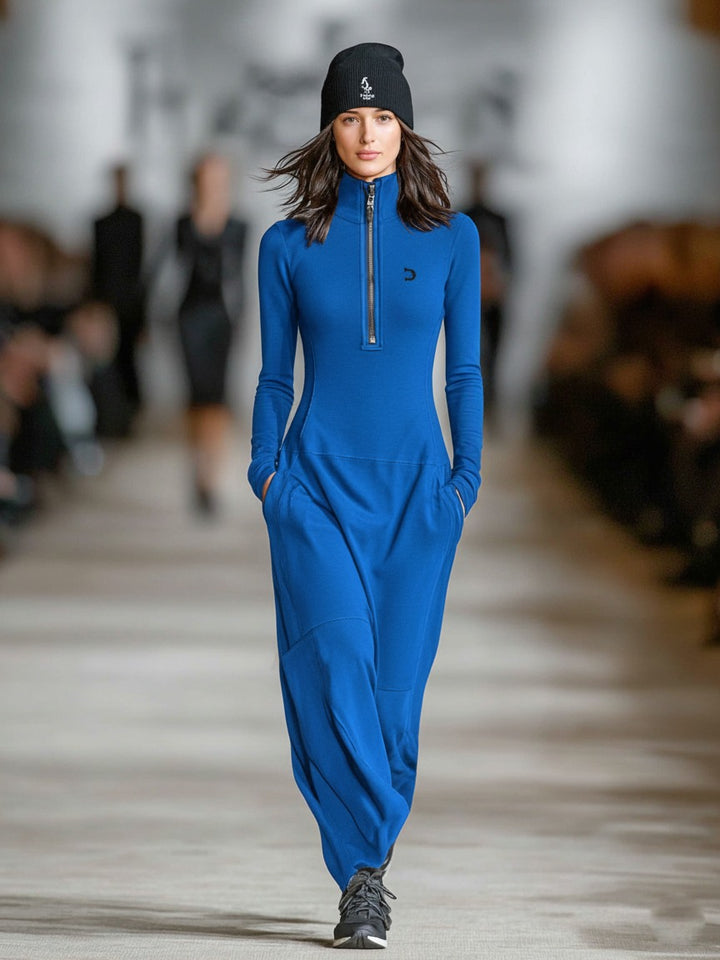 Robe de sport pour femme en mélange de coton
