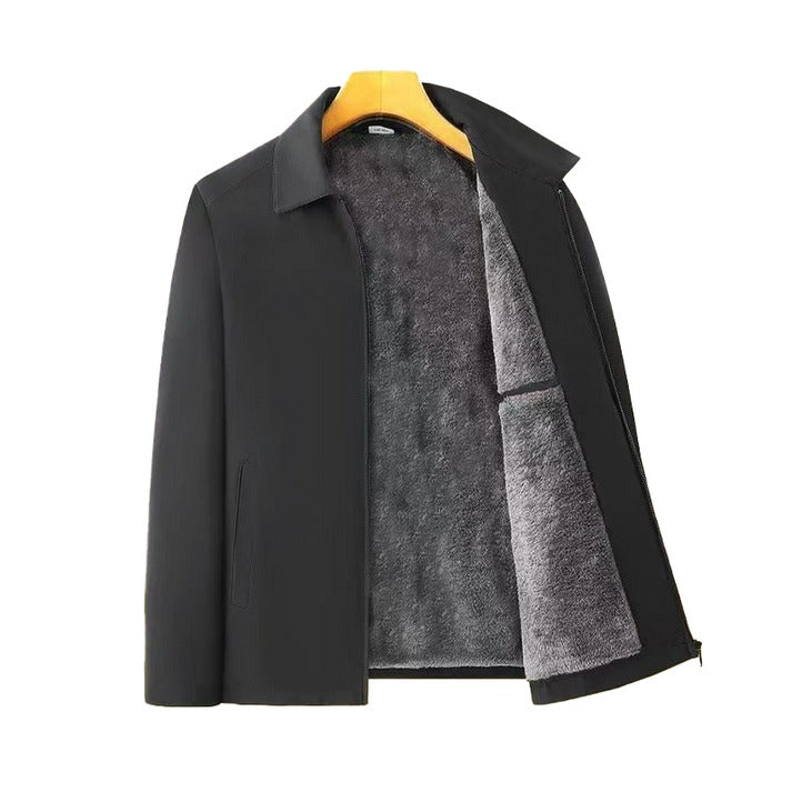Veste thermique à intérieur en fourrure