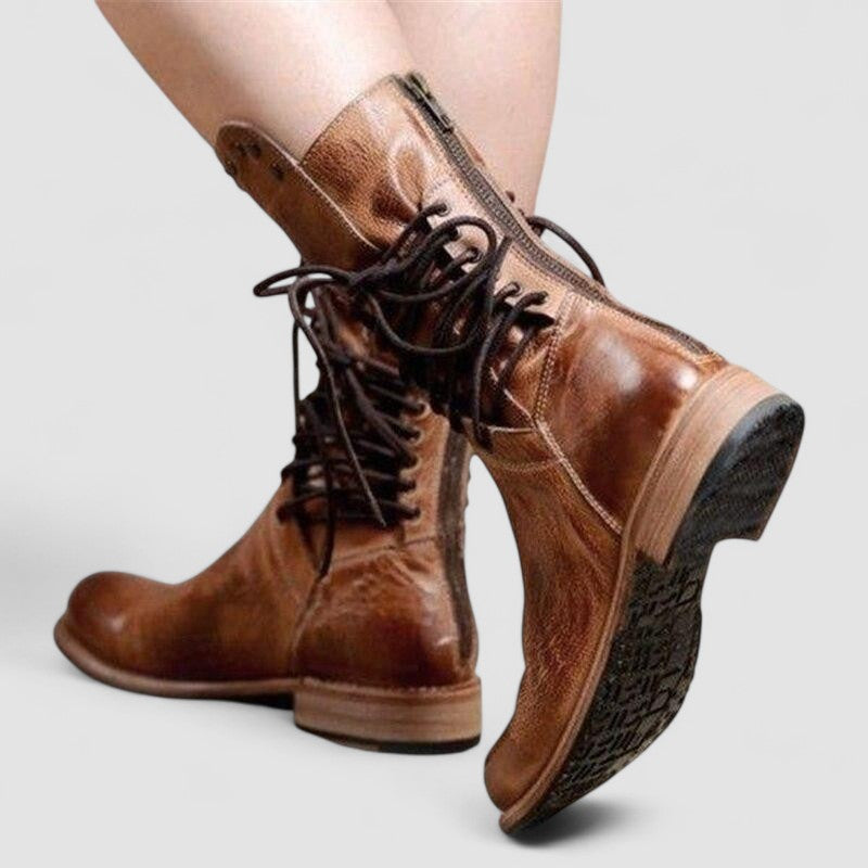 Mae | Lace-Up Ankle Boot