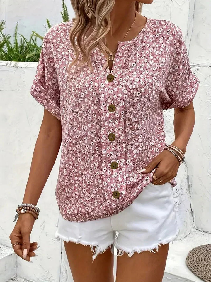 Antonietta | Wildflower Notch Blouse