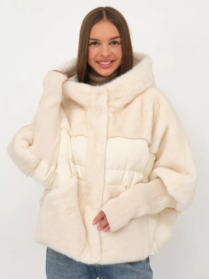 Manteau thermique à capuche