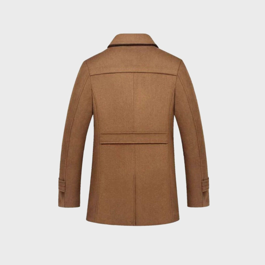 Manteau classique en laine