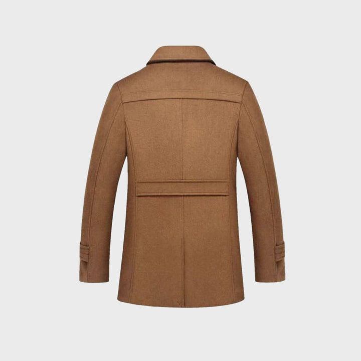 Manteau classique en laine