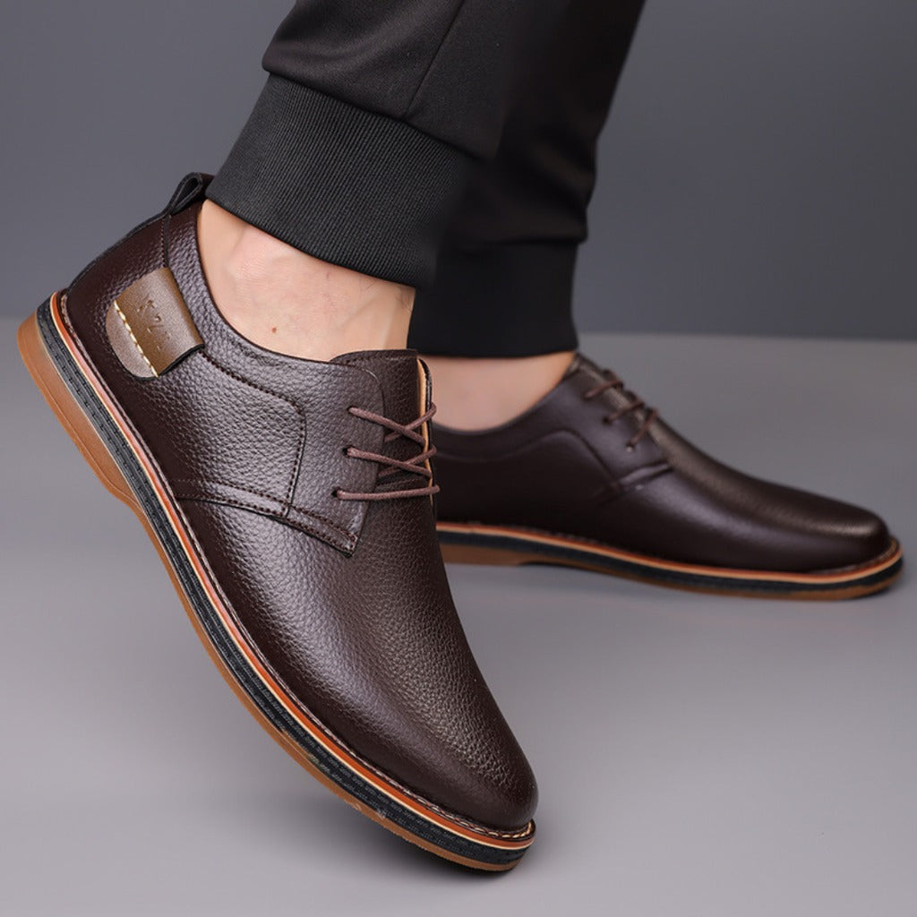 Alfredo - Chaussures en cuir véritable