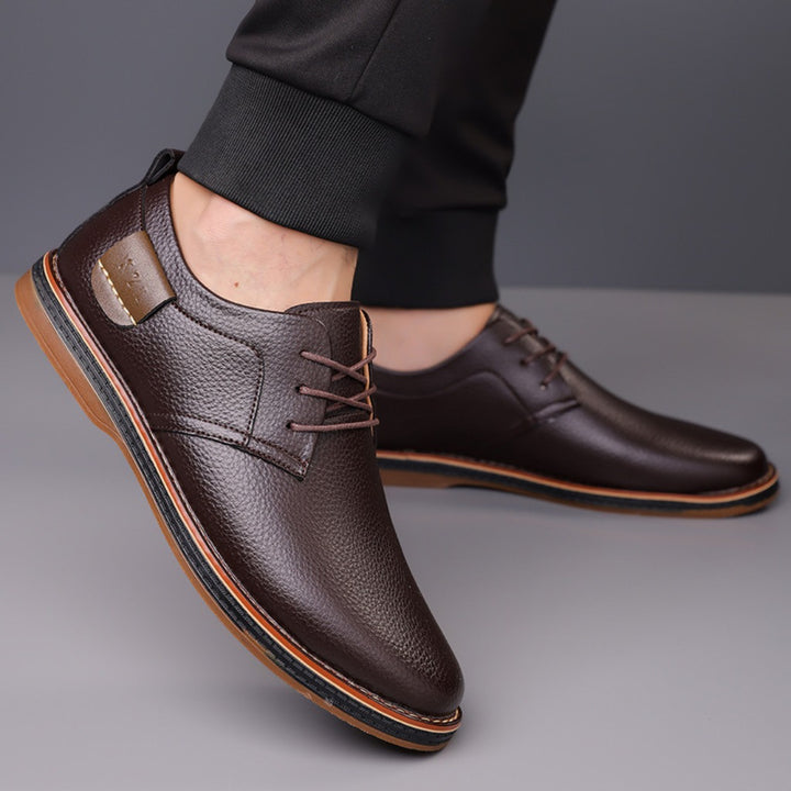 Alfredo - Chaussures en cuir véritable