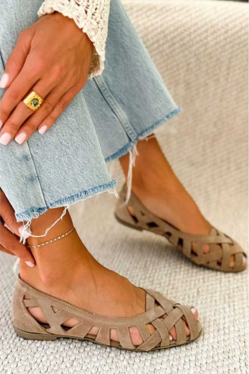 WOVEN SUMMER SANDALS FOR WOMEN