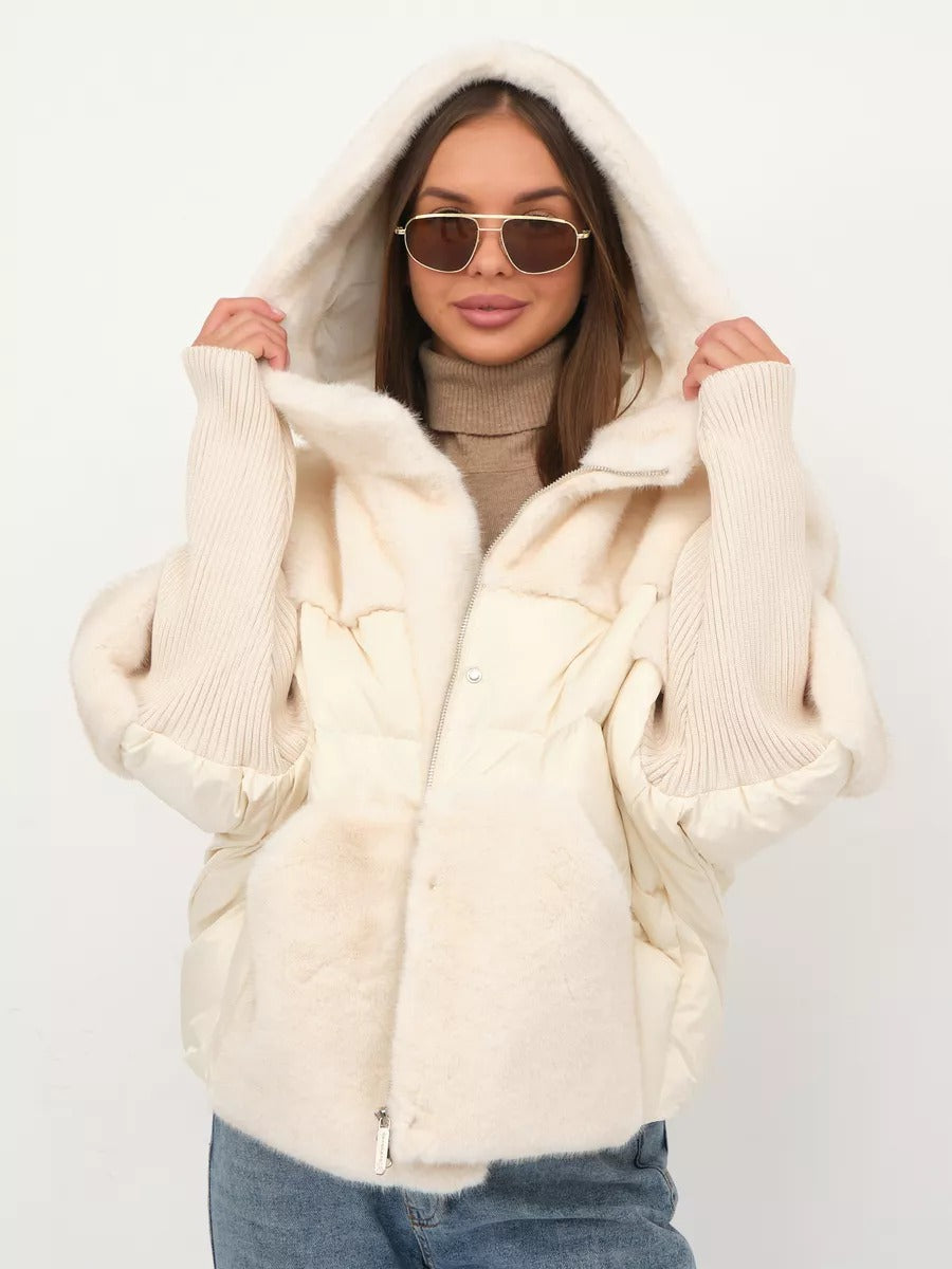 Manteau thermique à capuche