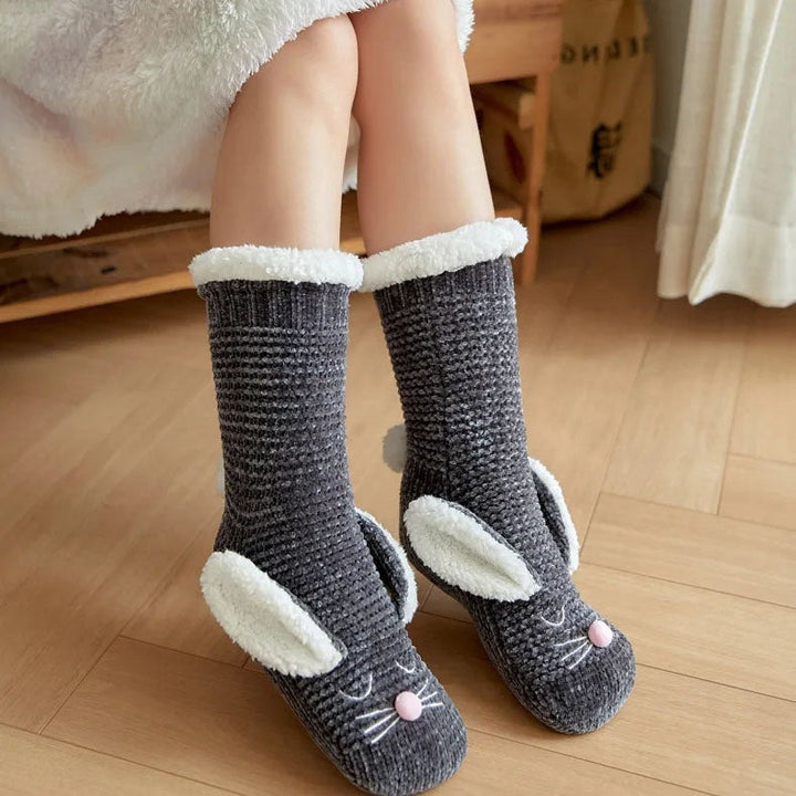Chaussettes moelleuses Lapinou