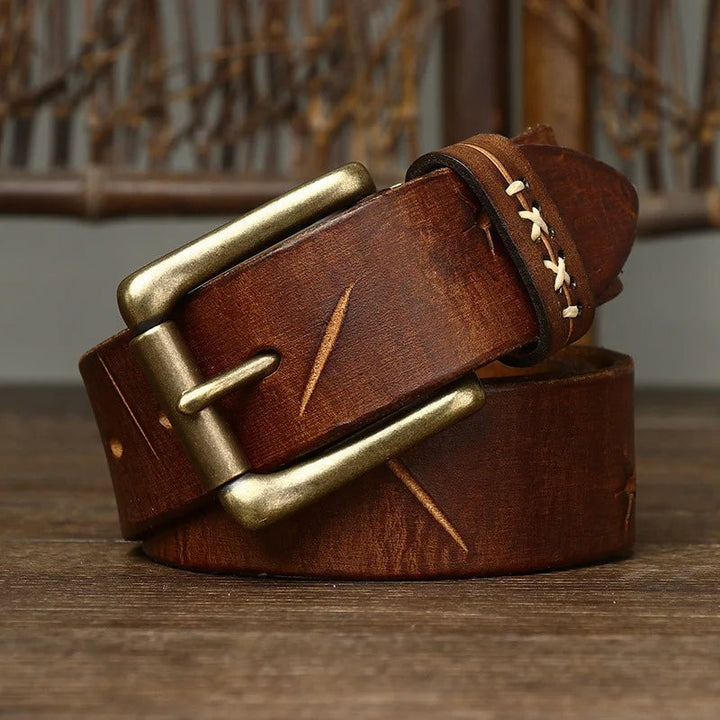 Ceinture en cuir de buffle