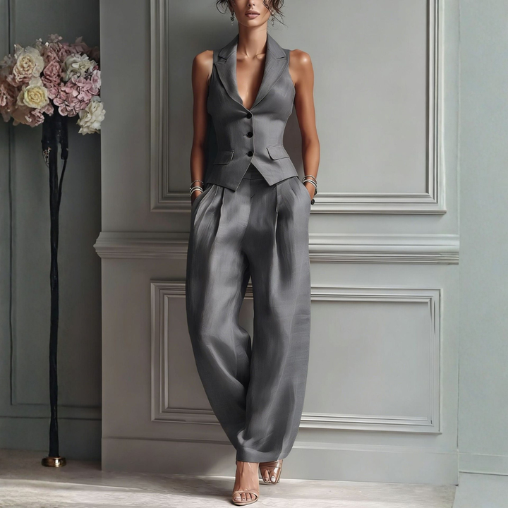 ELEGANT HALTER SET FOR WOMEN