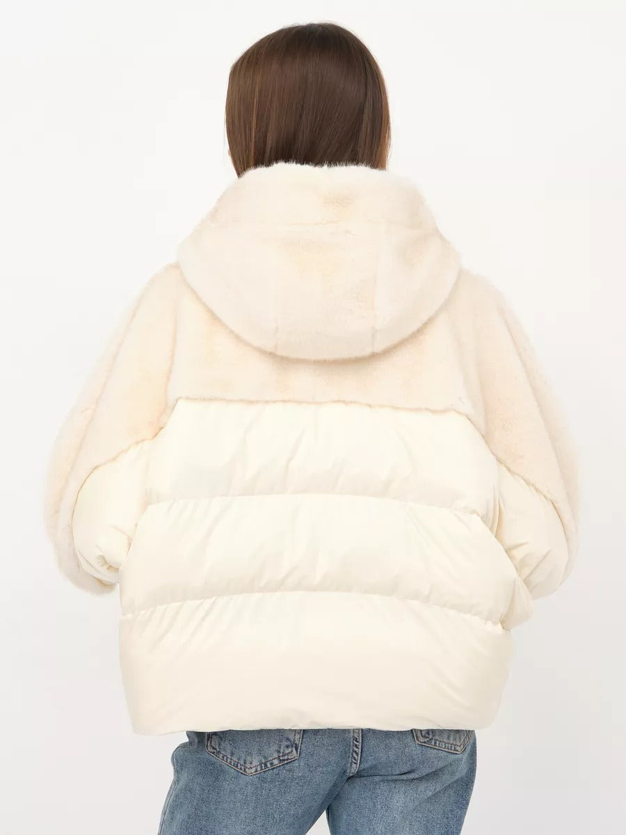 Manteau thermique à capuche