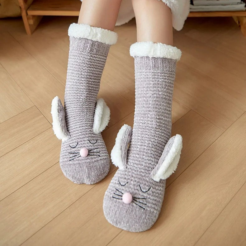 Chaussettes moelleuses Lapinou