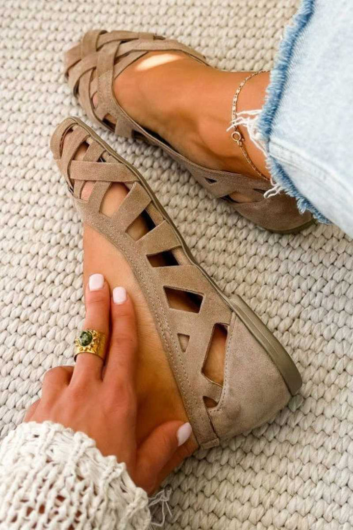 WOVEN SUMMER SANDALS FOR WOMEN
