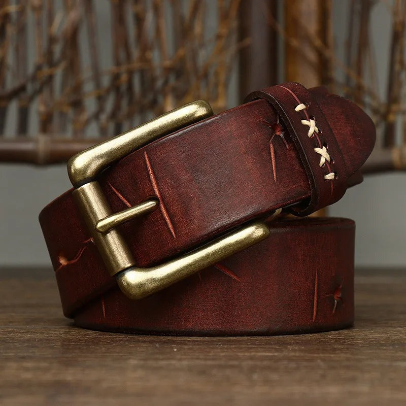 Ceinture en cuir de buffle