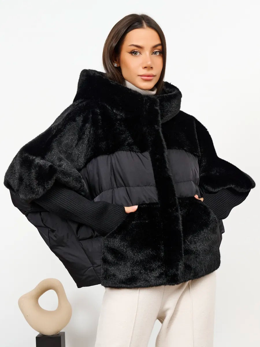 Manteau thermique à capuche