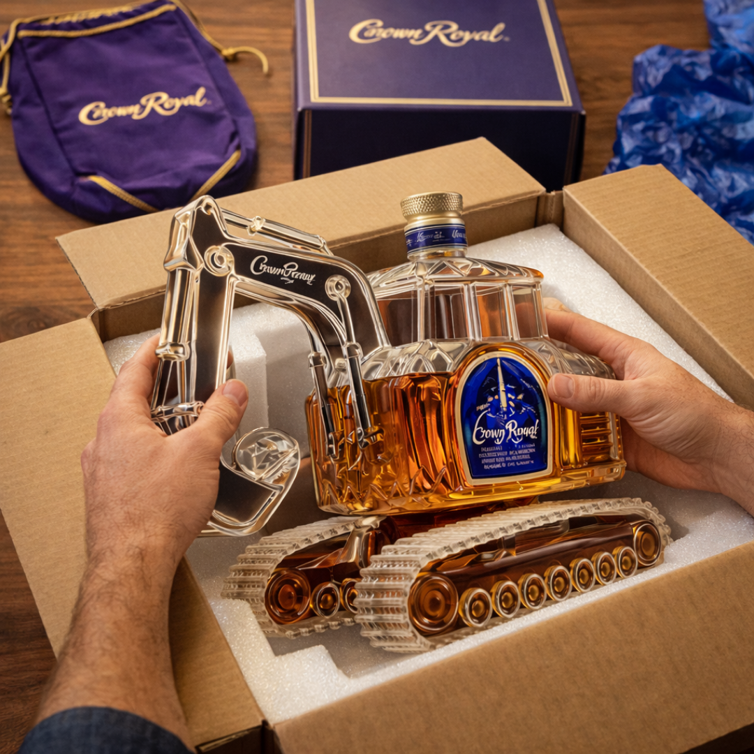 Whiskey Decanter – Excavator Edition