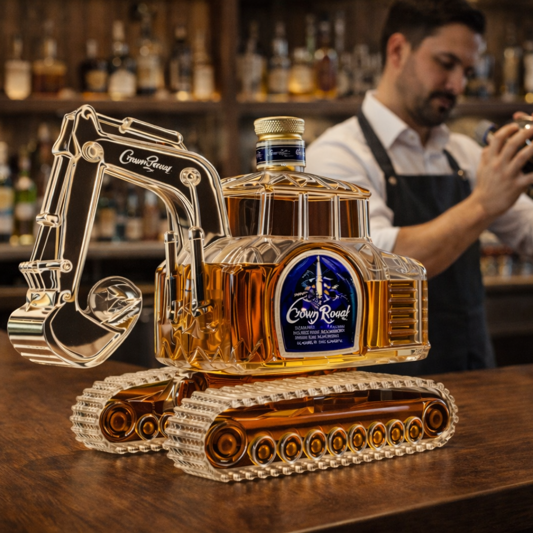 Whiskey Decanter – Excavator Edition