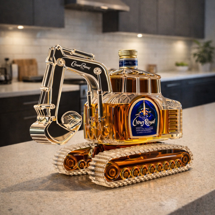 Whiskey Decanter – Excavator Edition