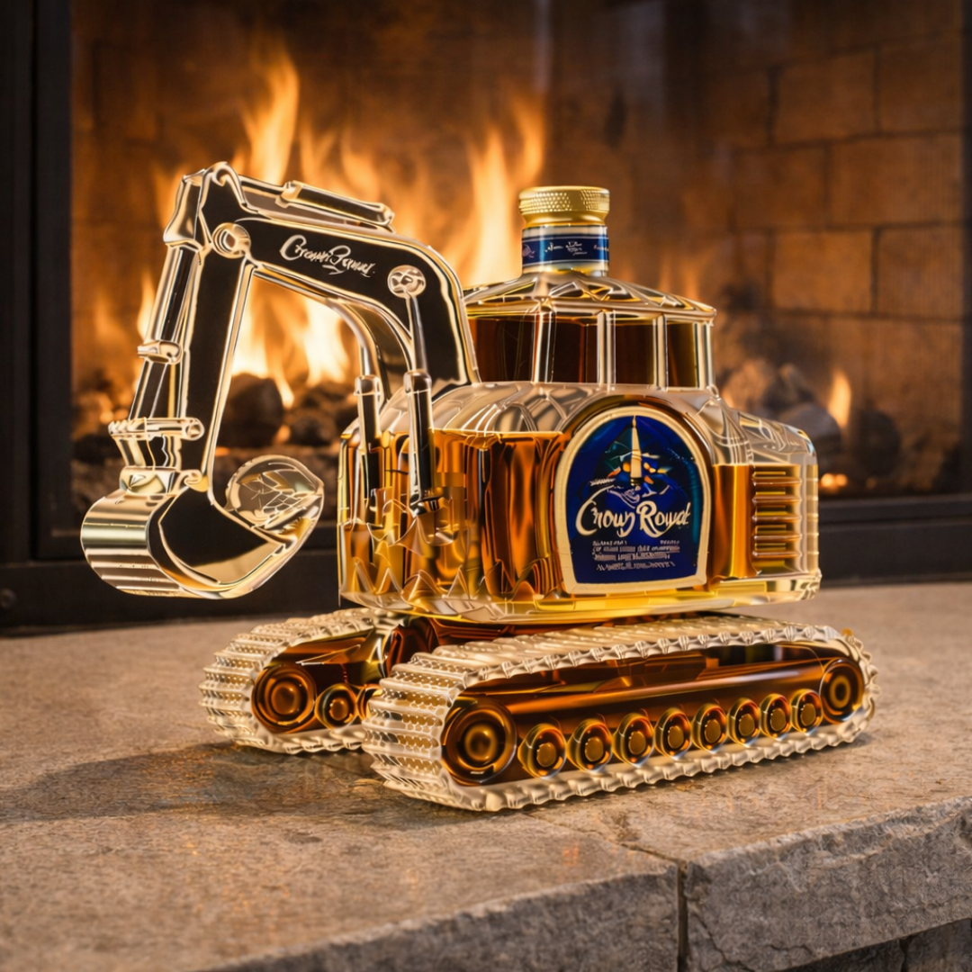 Whiskey Decanter – Excavator Edition