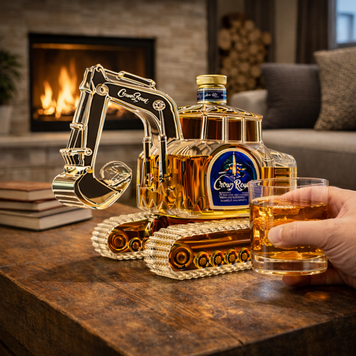 Whiskey Decanter – Excavator Edition