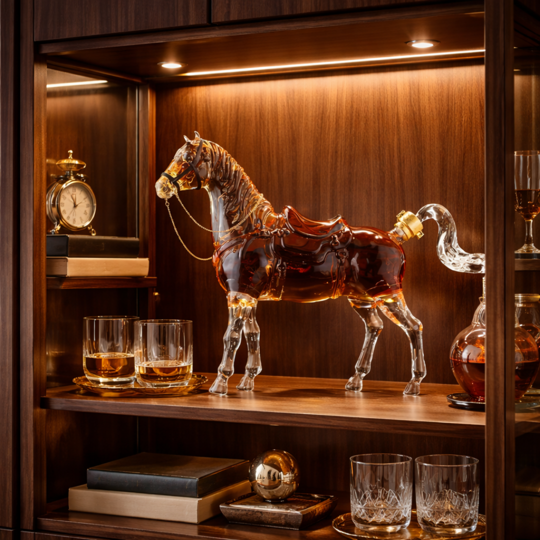 Whiskey Decanter – Horse Edition