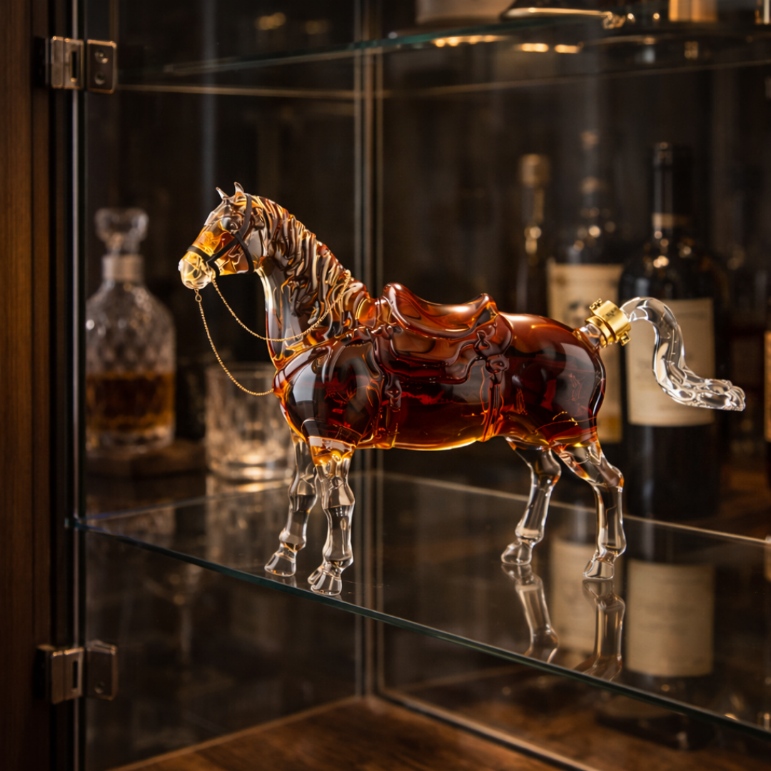 Whiskey Decanter – Horse Edition