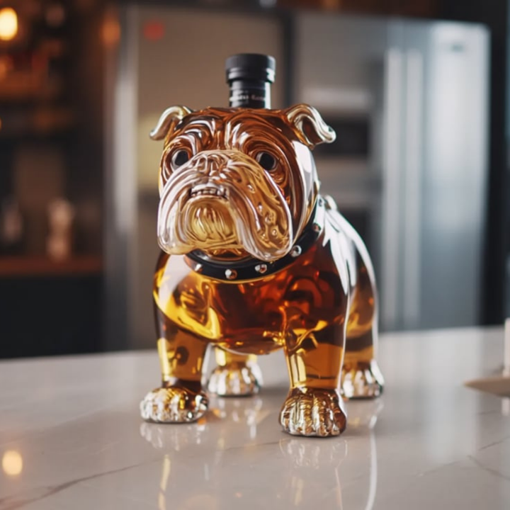 Whiskey Decanter – Bulldog Edition