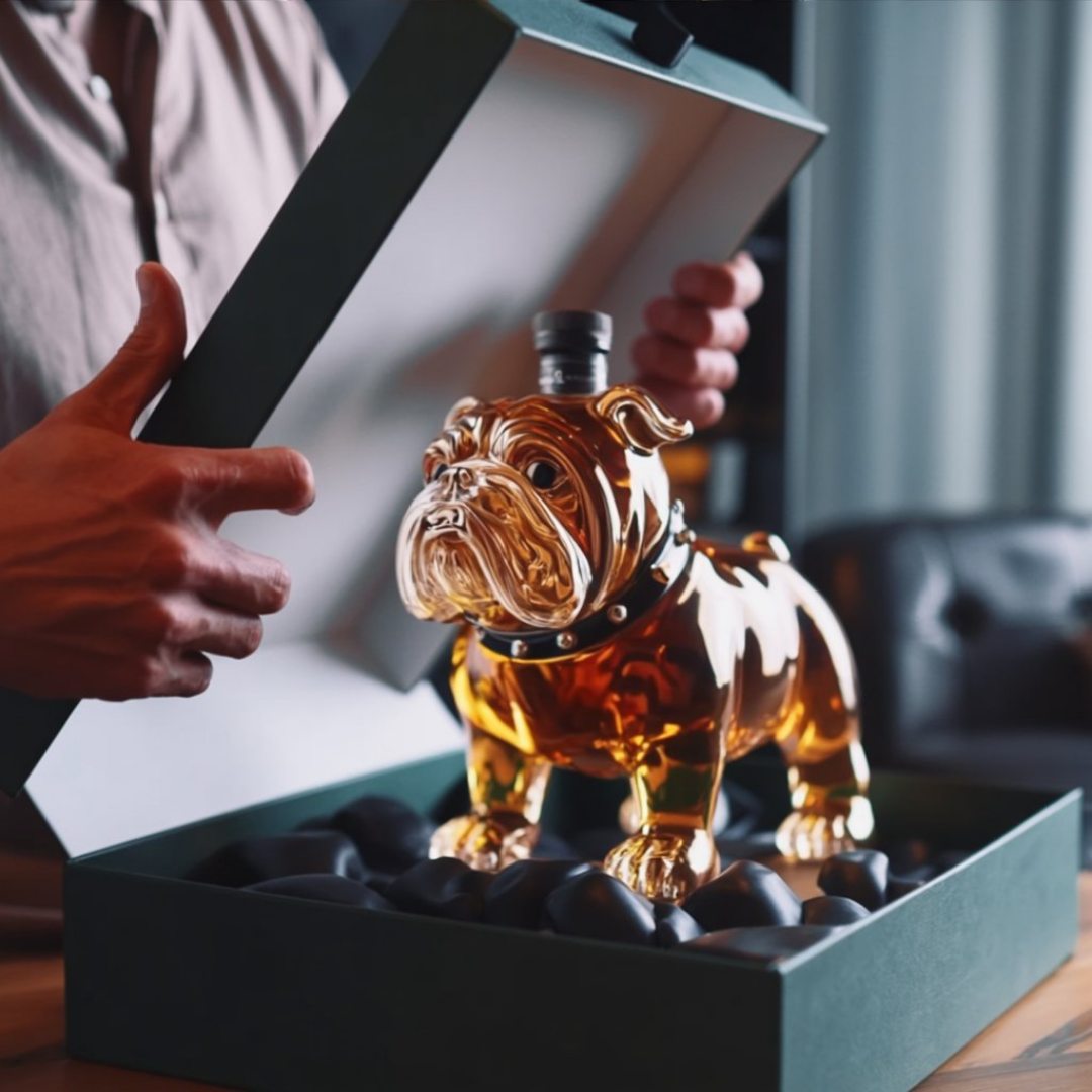 Whiskey Decanter – Bulldog Edition