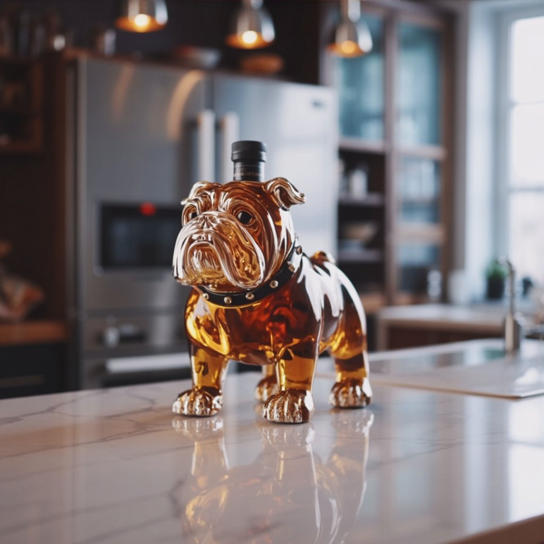 Whiskey Decanter – Bulldog Edition