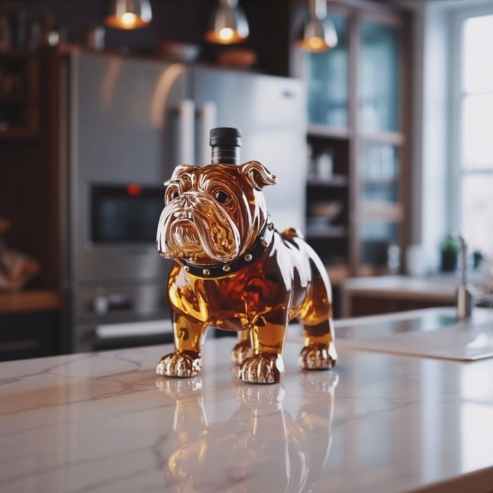 Whiskey Decanter – Bulldog Edition