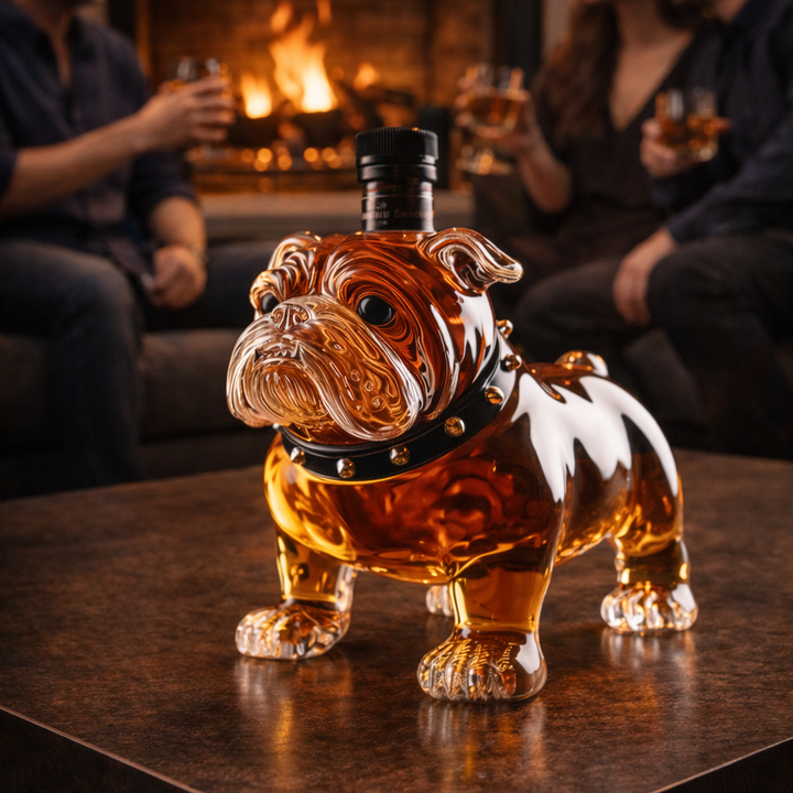 Whiskey Decanter – Bulldog Edition