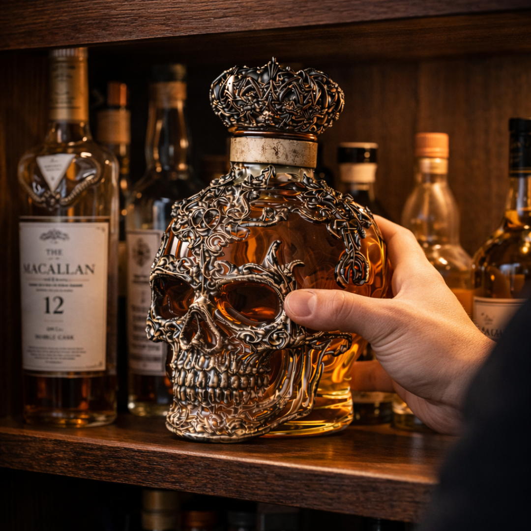Whiskey Decanter – Skull Edition