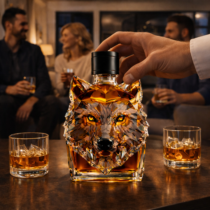 Whiskey Decanter – Wolf Edition