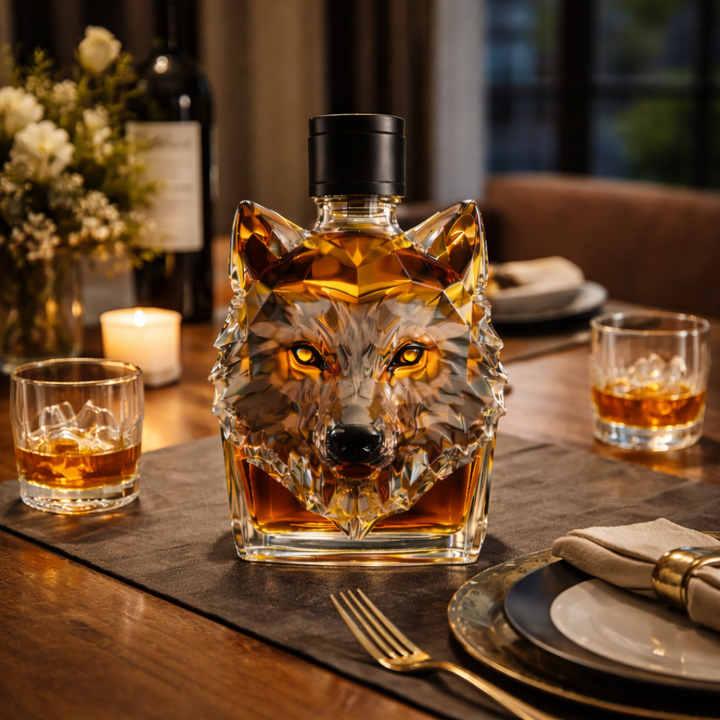 Whiskey Decanter – Wolf Edition