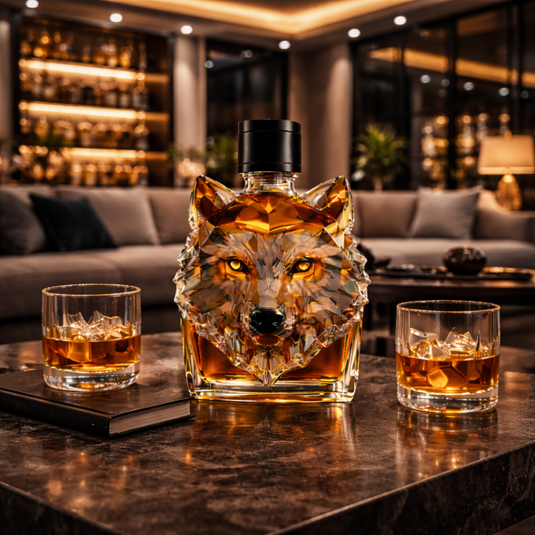 Whiskey Decanter – Wolf Edition