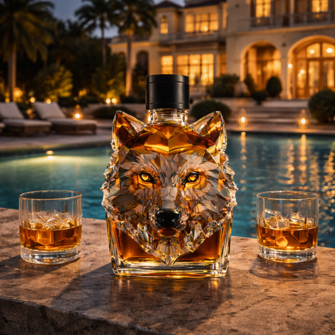 Whiskey Decanter – Wolf Edition