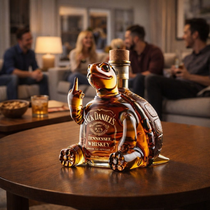 Whiskey Decanter – Turtle Edition