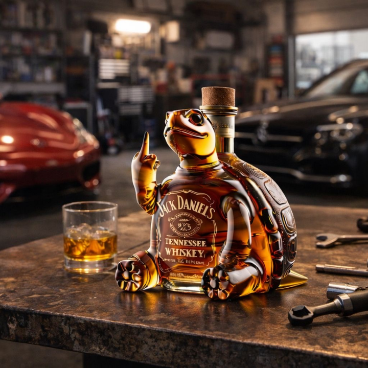 Whiskey Decanter – Turtle Edition
