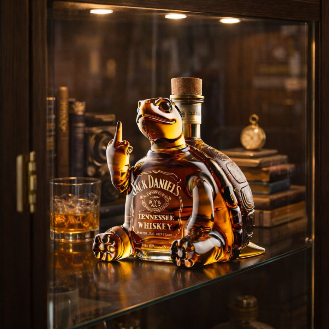 Whiskey Decanter – Turtle Edition