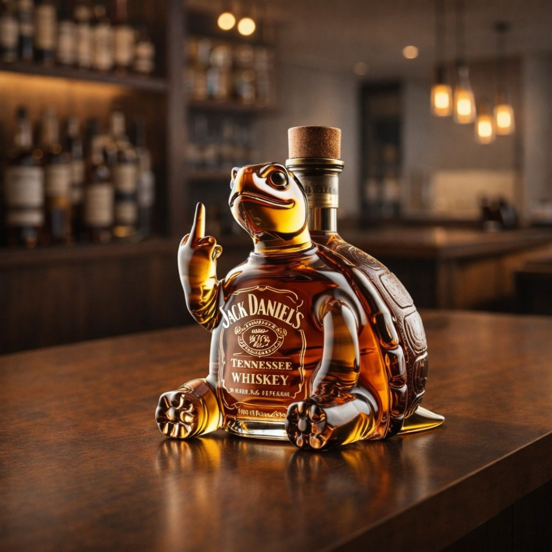 Whiskey Decanter – Turtle Edition