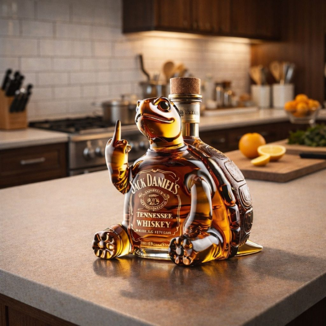 Whiskey Decanter – Turtle Edition