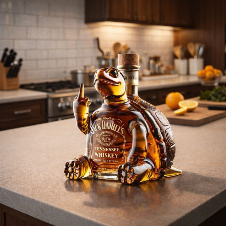 Whiskey Decanter – Turtle Edition