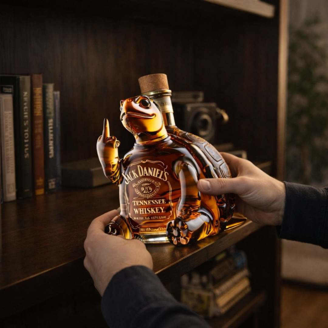 Whiskey Decanter – Turtle Edition