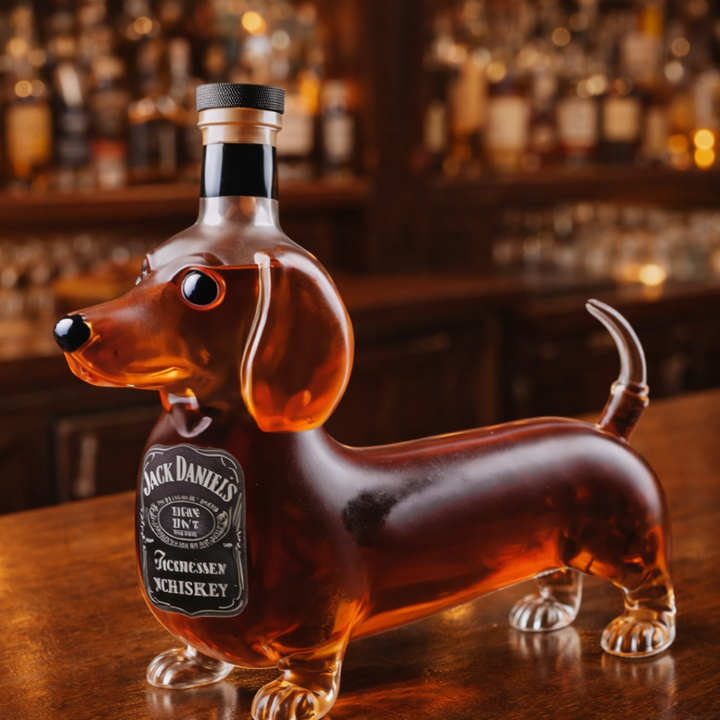 Whiskey Decanter – Dachshund Edition