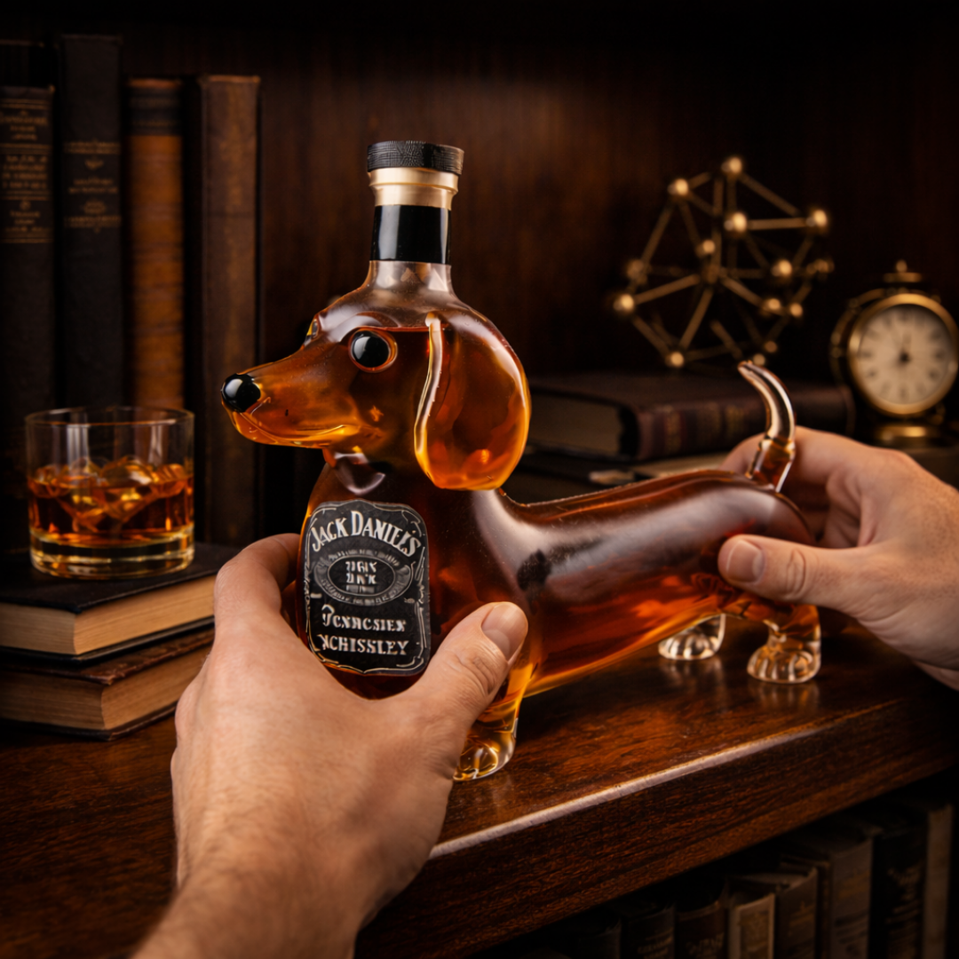 Whiskey Decanter – Dachshund Edition