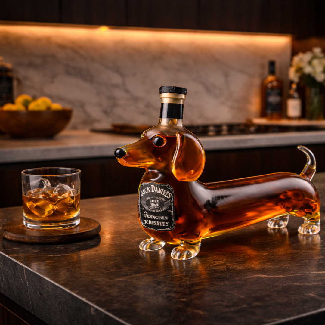 Whiskey Decanter – Dachshund Edition