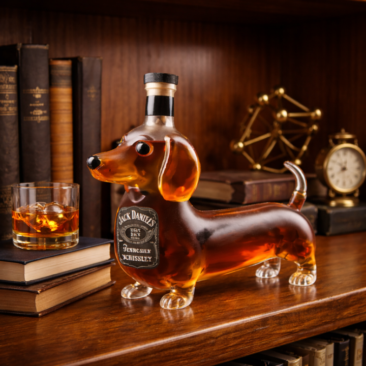 Whiskey Decanter – Dachshund Edition