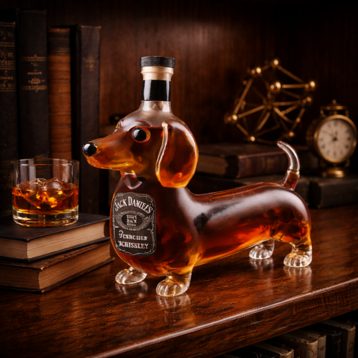 Whiskey Decanter – Dachshund Edition